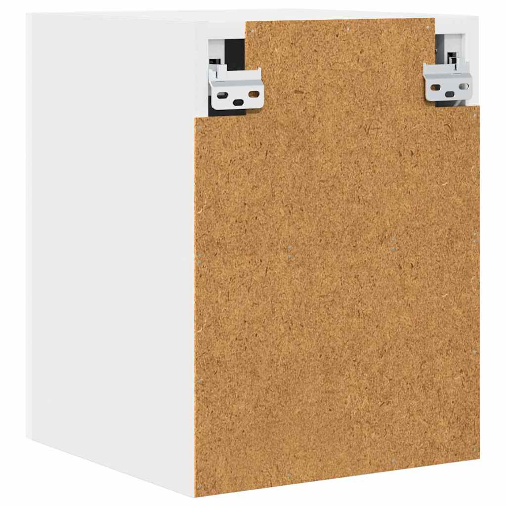 Hängeschrank mit Tür 2 pcs Weiß 30 x 31 x 40 cm Holzwerkstoff