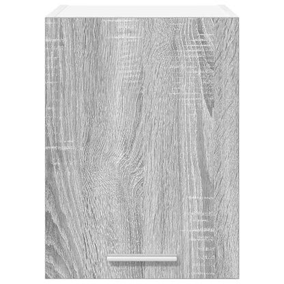 vidaXL Hängeschrank Grau Sonoma und Weiß 30 x 31 x 40 cm Holzwerkstoff