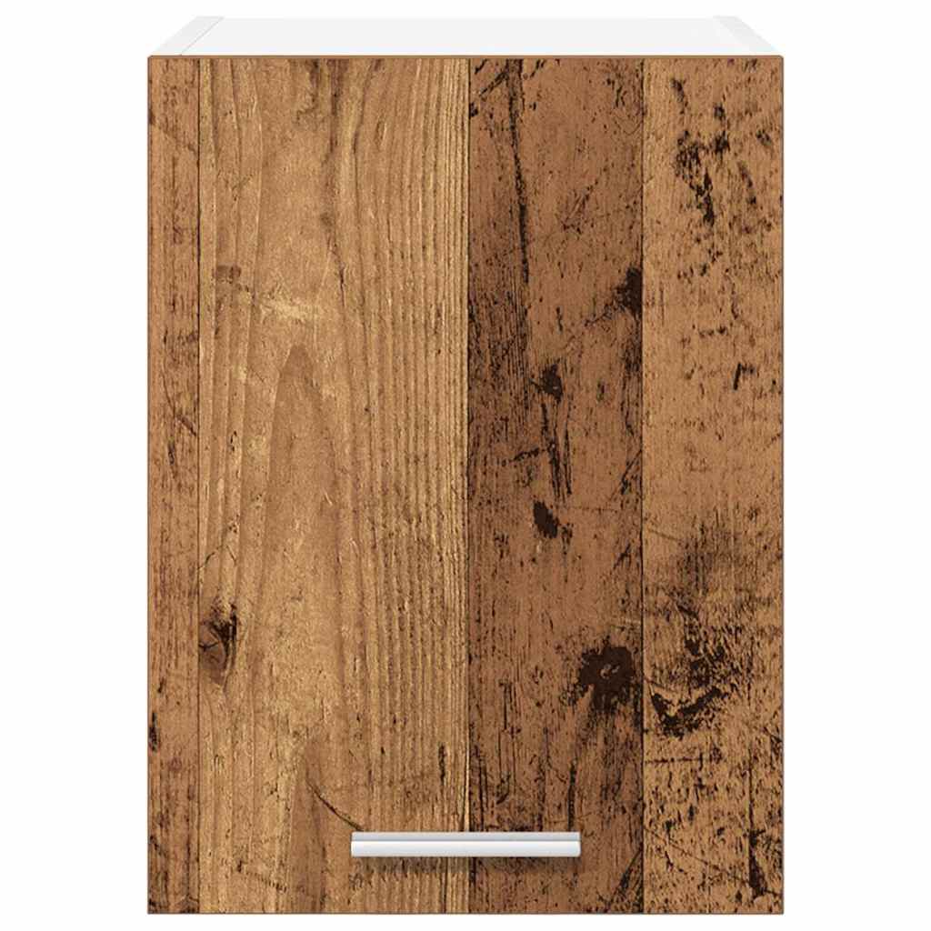 vidaXL Hängeschrank Altes Holz und Weiß 30 x 31 x 40 cm Holzwerkstoff
