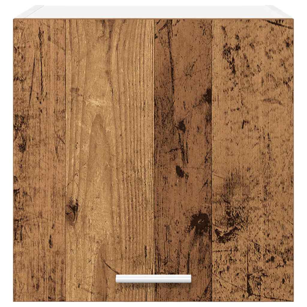 vidaXL Hängeschrank Altes Holz und Weiß 40 x 31 x 40 cm Holzwerkstoff
