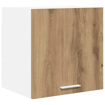 vidaXL Hängeschrank mit Tür Artisan-Eiche und Weiß 40 x 31 x 40 cm