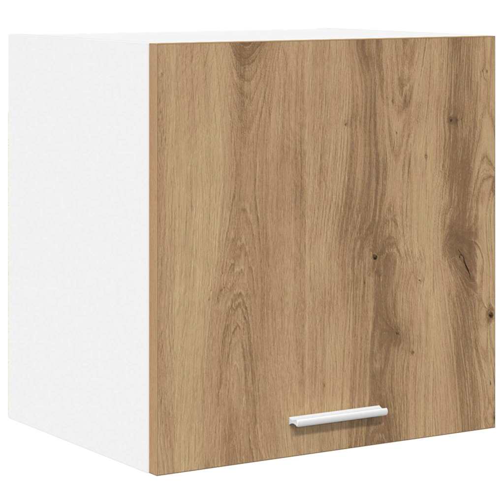 Hängeschrank 2 pcs Artisan-Eiche und Weiß 40 x 31 x 40 cm