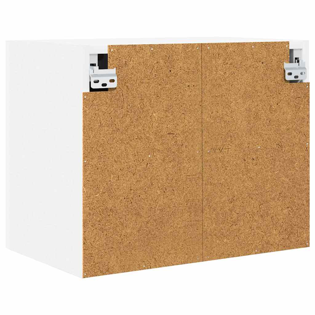vidaXL Hängeschrank mit Speicher Weiß 50 x 31 x 40 cm Holzwerkstoff