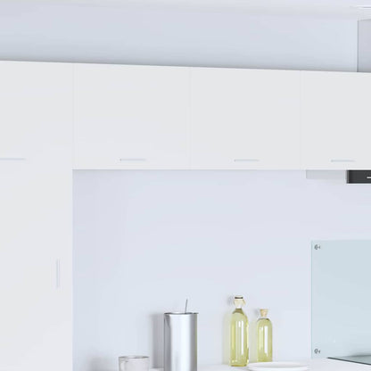vidaXL Hängeschrank mit Tür 2 pcs Weiß 50 x 31 x 40 cm Holzwerkstoff