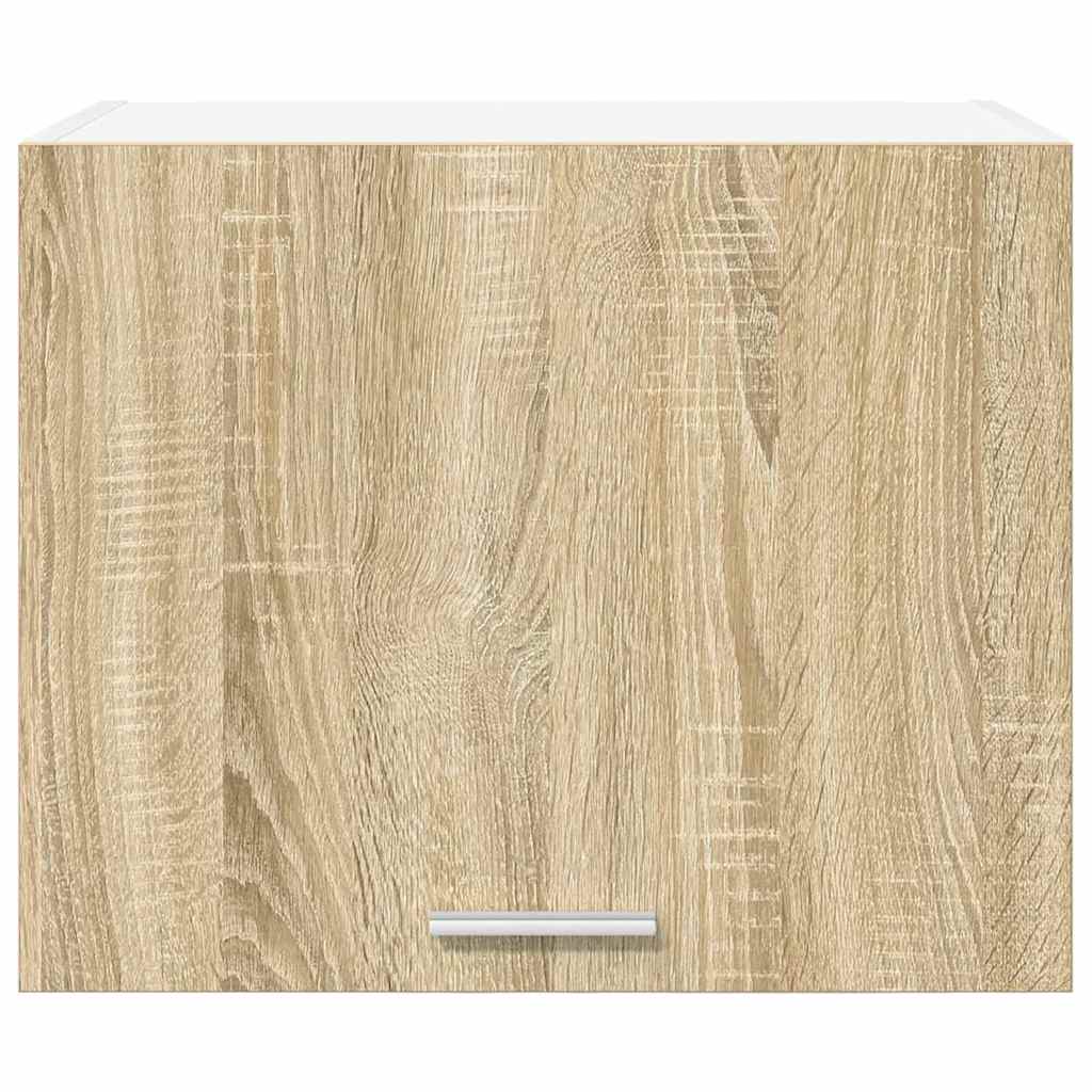 vidaXL Hängeschrank 2 pcs Sonoma-Eiche und Weiß 50 x 31 x 40 cm