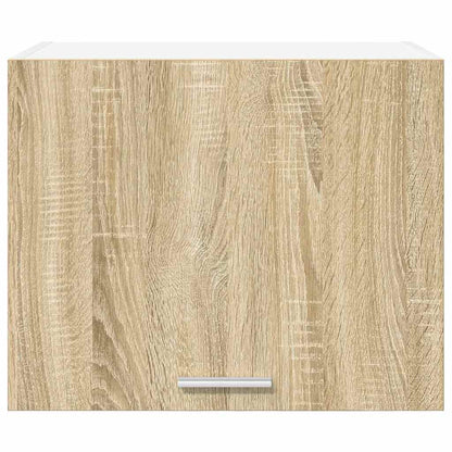 vidaXL Hängeschrank 2 pcs Sonoma-Eiche und Weiß 50 x 31 x 40 cm