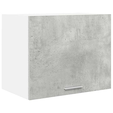 vidaXL Hängeschrank Betongrau und Weiß 50 x 31 x 40 cm Holzwerkstoff