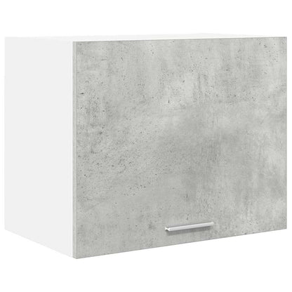 vidaXL Hängeschrank Betongrau und Weiß 50 x 31 x 40 cm Holzwerkstoff