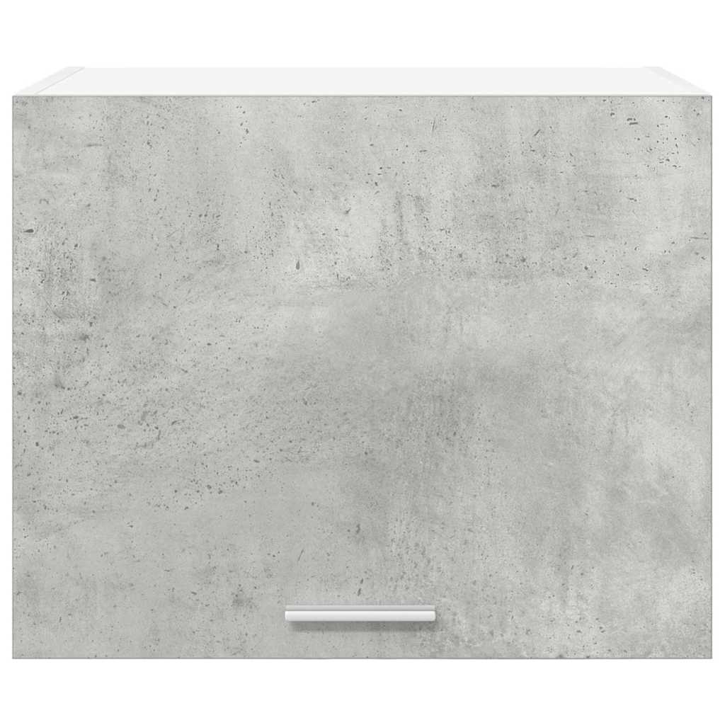 vidaXL Hängeschrank Betongrau und Weiß 50 x 31 x 40 cm Holzwerkstoff