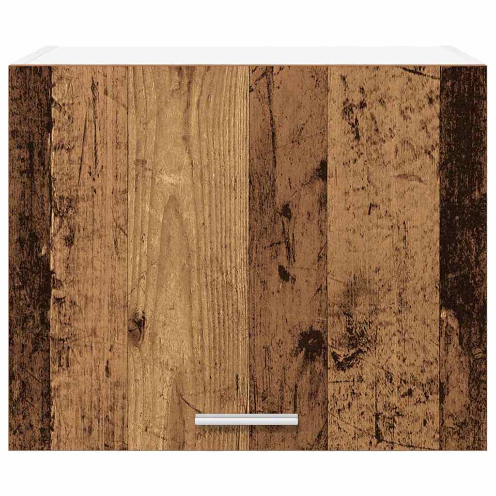 vidaXL Hängeschrank Altes Holz und Weiß 50 x 31 x 40 cm Holzwerkstoff