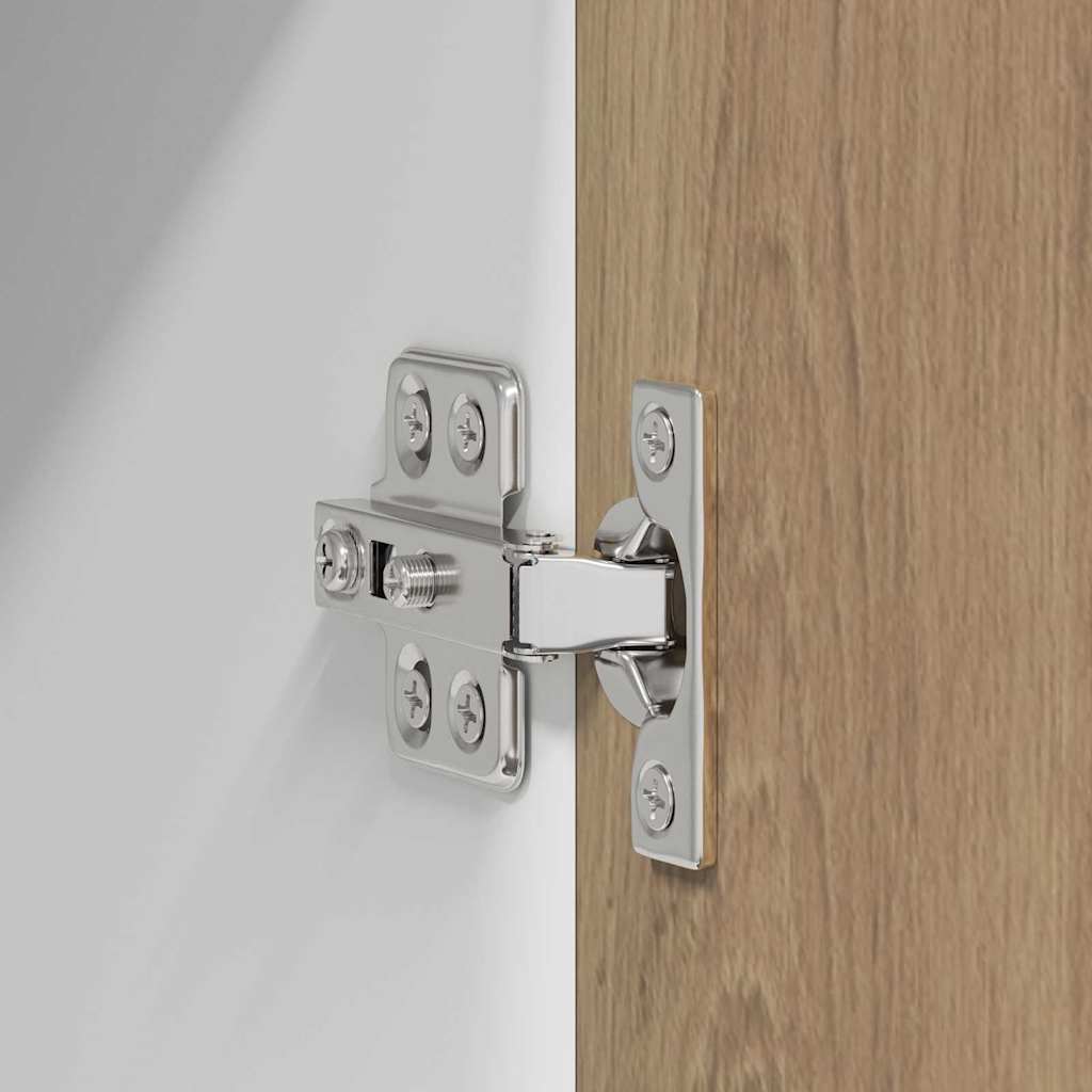 Hängeschrank 2 pcs Artisan-Eiche und Weiß 50 x 31 x 40 cm