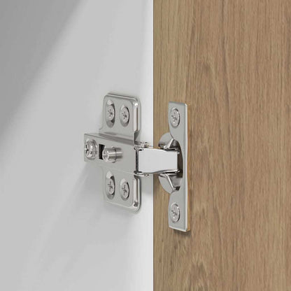 Hängeschrank 2 pcs Artisan-Eiche und Weiß 50 x 31 x 40 cm