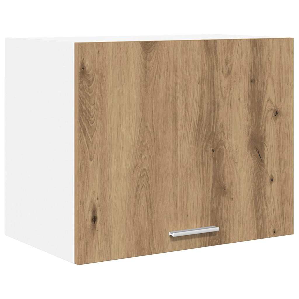 Hängeschrank 2 pcs Artisan-Eiche und Weiß 50 x 31 x 40 cm