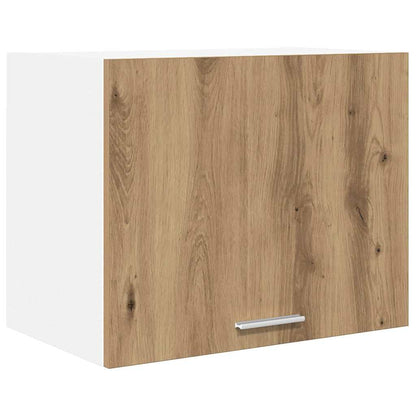 Hängeschrank 2 pcs Artisan-Eiche und Weiß 50 x 31 x 40 cm