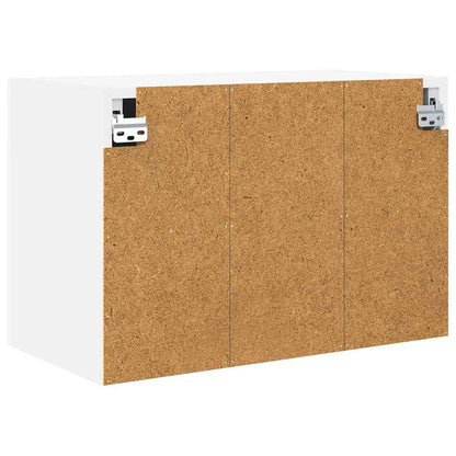 vidaXL Hängeschrank mit Speicher Weiß 60 x 31 x 40 cm Holzwerkstoff