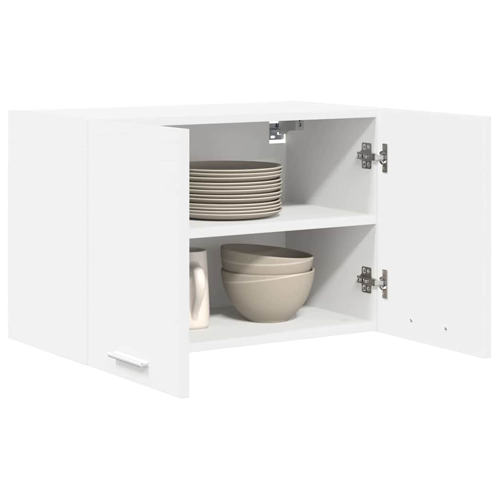vidaXL Hängeschrank mit Speicher Weiß 60 x 31 x 40 cm Holzwerkstoff