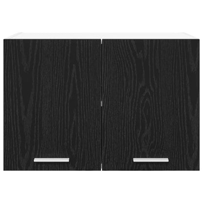 vidaXL Hängeschrank 2 pcs Schwarze Eiche und Weiß 60 x 31 x 40 cm