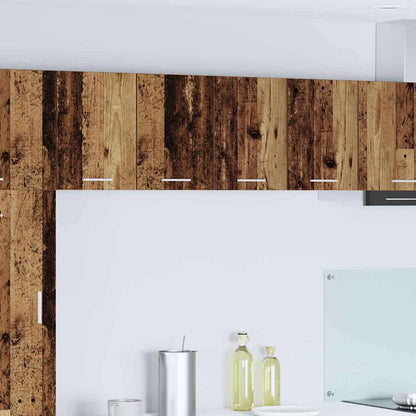 vidaXL Hängeschrank Altes Holz und Weiß 60 x 31 x 40 cm Holzwerkstoff