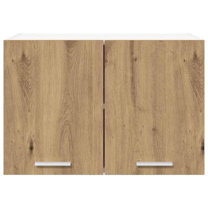 vidaXL Hängeschrank 2 pcs Artisan-Eiche und Weiß 60 x 31 x 40 cm