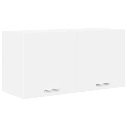 vidaXL Hängeschrank mit Speicher Weiß 80 x 31 x 40 cm Holzwerkstoff