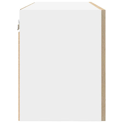 Hängeschrank mit Tür Sonoma-Eiche 80 x 31 x 40 cm Holzwerkstoff