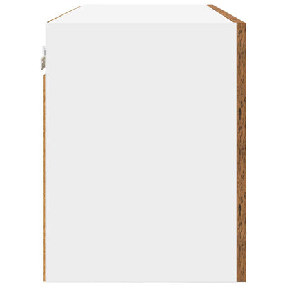 vidaXL Hängeschrank mit Speicher Altholz 80 x 31 x 40 cm Holzwerkstoff