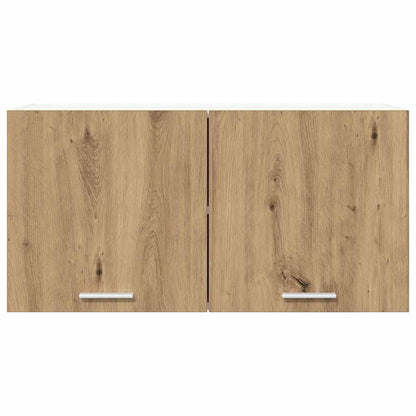 vidaXL Hängeschrank Artisan-Eiche 80 x 31 x 40 cm Holzwerkstoff