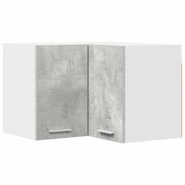 vidaXL Hängeschrank Betongrau und Weiß 57 x 57 x 40 cm Holzwerkstoff
