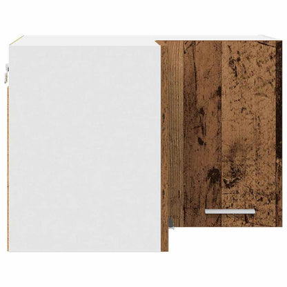vidaXL Hängeschrank Altes Holz und Weiß 57 x 57 x 40 cm Holzwerkstoff
