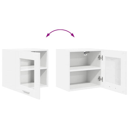 vidaXL Hängeschrank mit Speicher Weiß 40 x 31 x 40 cm Holzwerkstoff