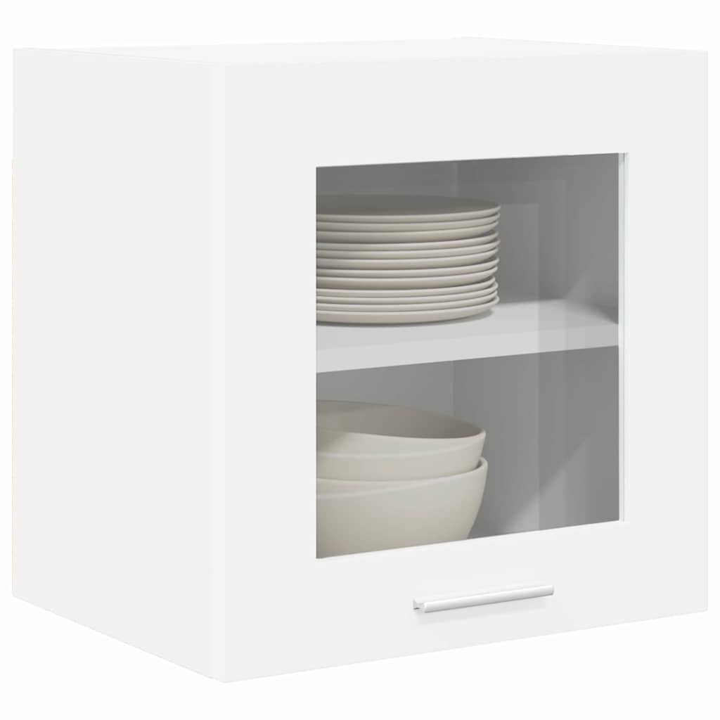vidaXL Hängeschrank mit Speicher Weiß 40 x 31 x 40 cm Holzwerkstoff