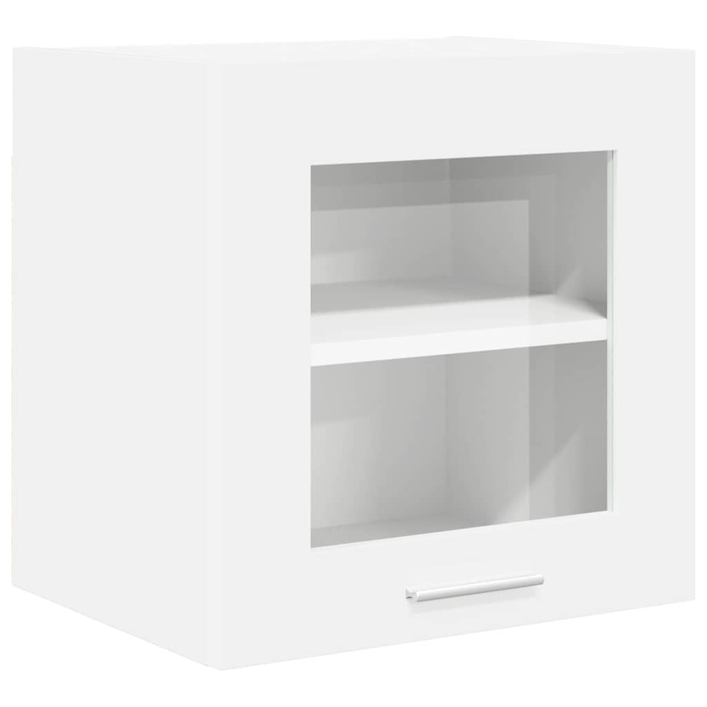 vidaXL Hängeschrank mit Tür 2 pcs Weiß 40 x 31 x 40 cm Holzwerkstoff