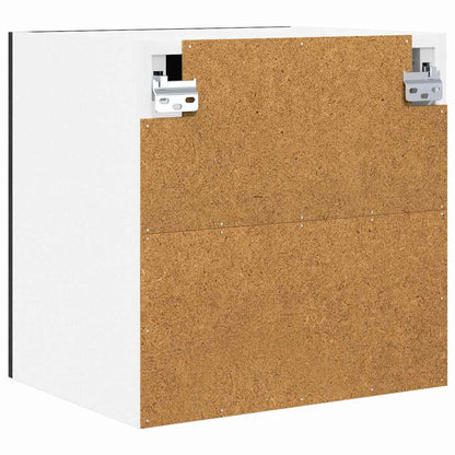 vidaXL Hängeschrank mit Tür 2 pcs Schwarz Eichen-Optik 40 x 31 x 40 cm