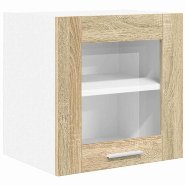 vidaXL Hängeschrank mit Tür Sonoma-Eiche 40 x 31 x 40 cm Holzwerkstoff