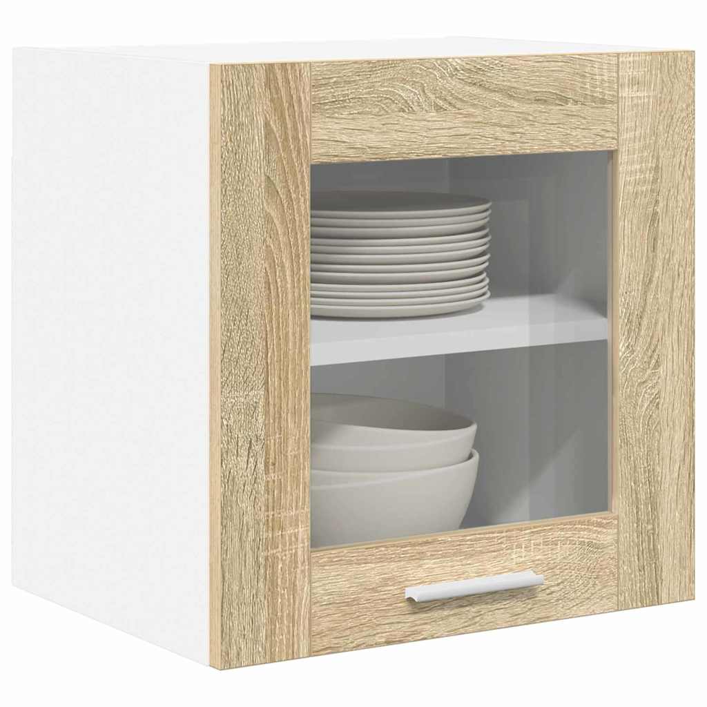 Hängeschrank mit Tür Sonoma-Eiche 40 x 31 x 40 cm Holzwerkstoff