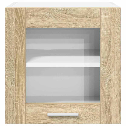 vidaXL Hängeschrank 2 pcs Sonoma-Eiche 40 x 31 x 40 cm Holzwerkstoff