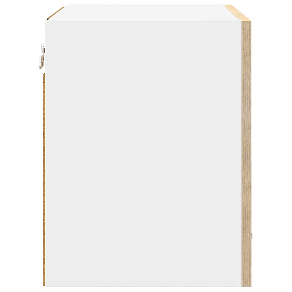 vidaXL Hängeschrank 2 pcs Sonoma-Eiche 40 x 31 x 40 cm Holzwerkstoff