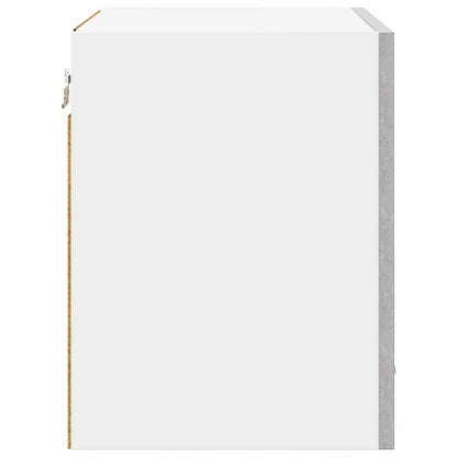 vidaXL Hängeschrank mit Speicher Riga 2 pcs Beton Grau 40 x 31 x 40 cm