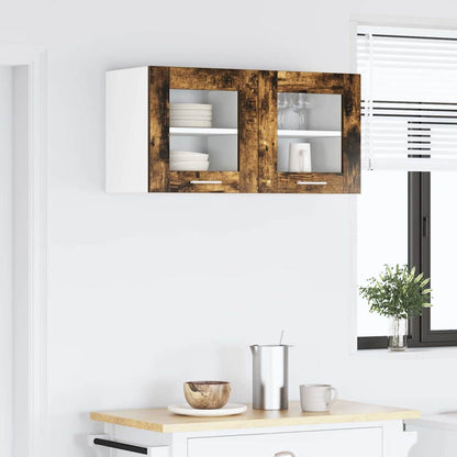 vidaXL Hängeschrank Geräucherte Eiche 40 x 31 x 40 cm Holzwerkstoff