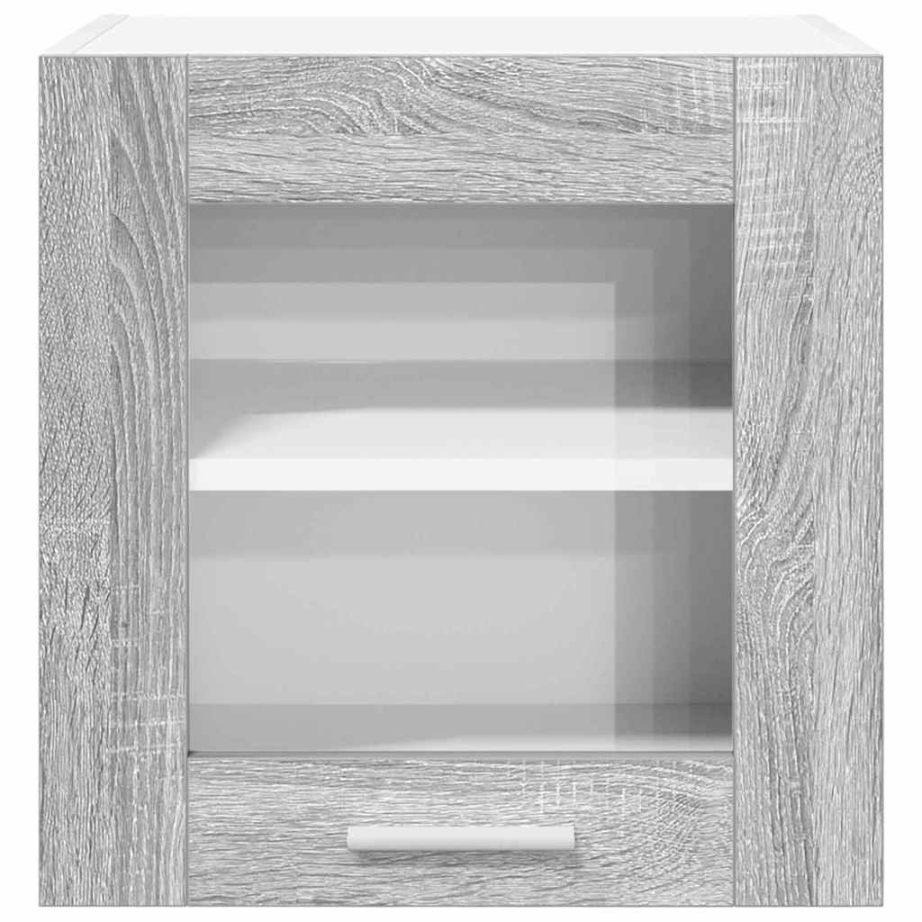 Hängeschrank 2 pcs Graues Sonoma 40 x 31 x 40 cm Holzwerkstoff