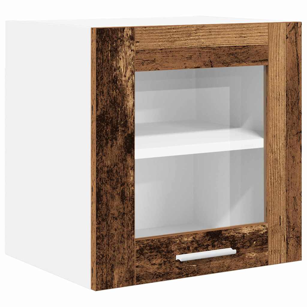 Hängeschrank mit Speicher Altholz 40 x 31 x 40 cm Holzwerkstoff