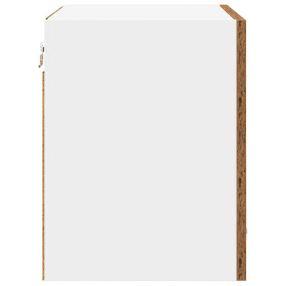 Hängeschrank mit Speicher Altholz 40 x 31 x 40 cm Holzwerkstoff