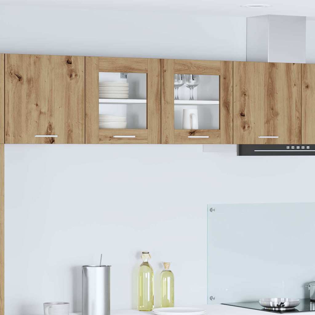 vidaXL Hängeschrank Artisan-Eiche 40 x 31 x 40 cm Holzwerkstoff