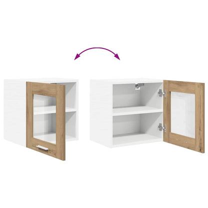 vidaXL Hängeschrank Artisan-Eiche 40 x 31 x 40 cm Holzwerkstoff