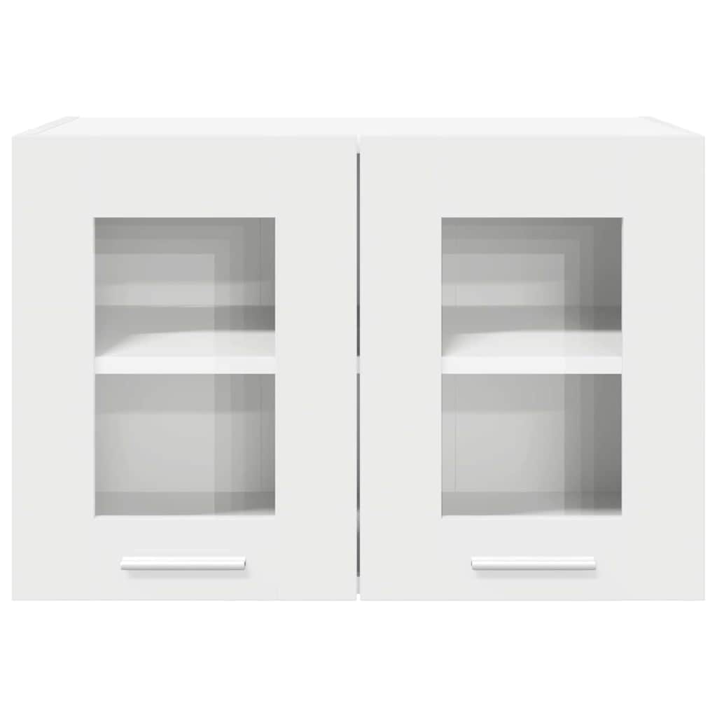 vidaXL Hängeschrank mit Tür 2 pcs Weiß 60 x 31 x 40 cm Holzwerkstoff