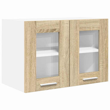 vidaXL Hängeschrank mit Tür Sonoma-Eiche 60 x 31 x 40 cm Holzwerkstoff