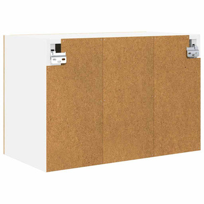 vidaXL Hängeschrank mit Tür Sonoma-Eiche 60 x 31 x 40 cm Holzwerkstoff
