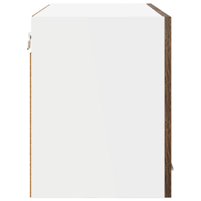 vidaXL Hängeschrank Geräucherte Eiche 60 x 31 x 40 cm Holzwerkstoff