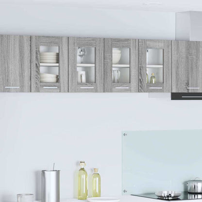 vidaXL Hängeschrank Graues Sonoma 60 x 31 x 40 cm Holzwerkstoff