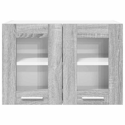 vidaXL Hängeschrank 2 pcs Graues Sonoma 60 x 31 x 40 cm Holzwerkstoff